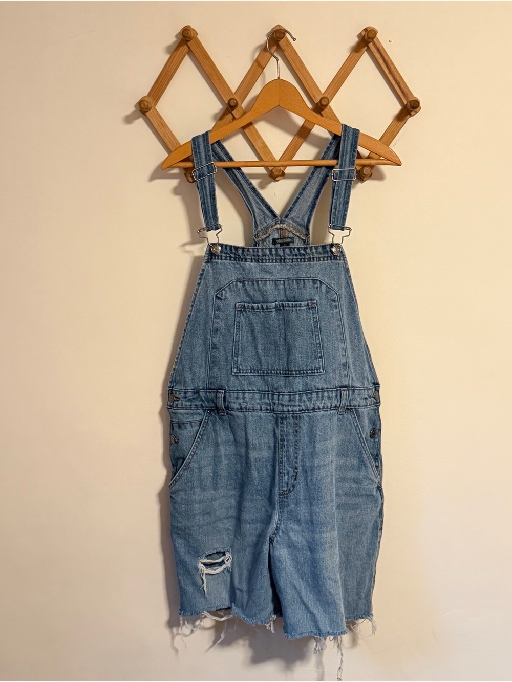 Denim Short Overalls